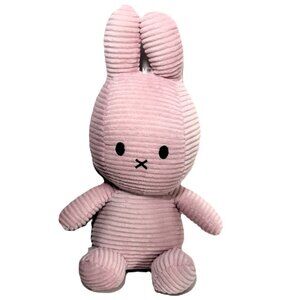 MIFFY PINK CORDUROY PLUSH EASTER RABBIT BUNNY NEW 11"  GIFT QUALITY